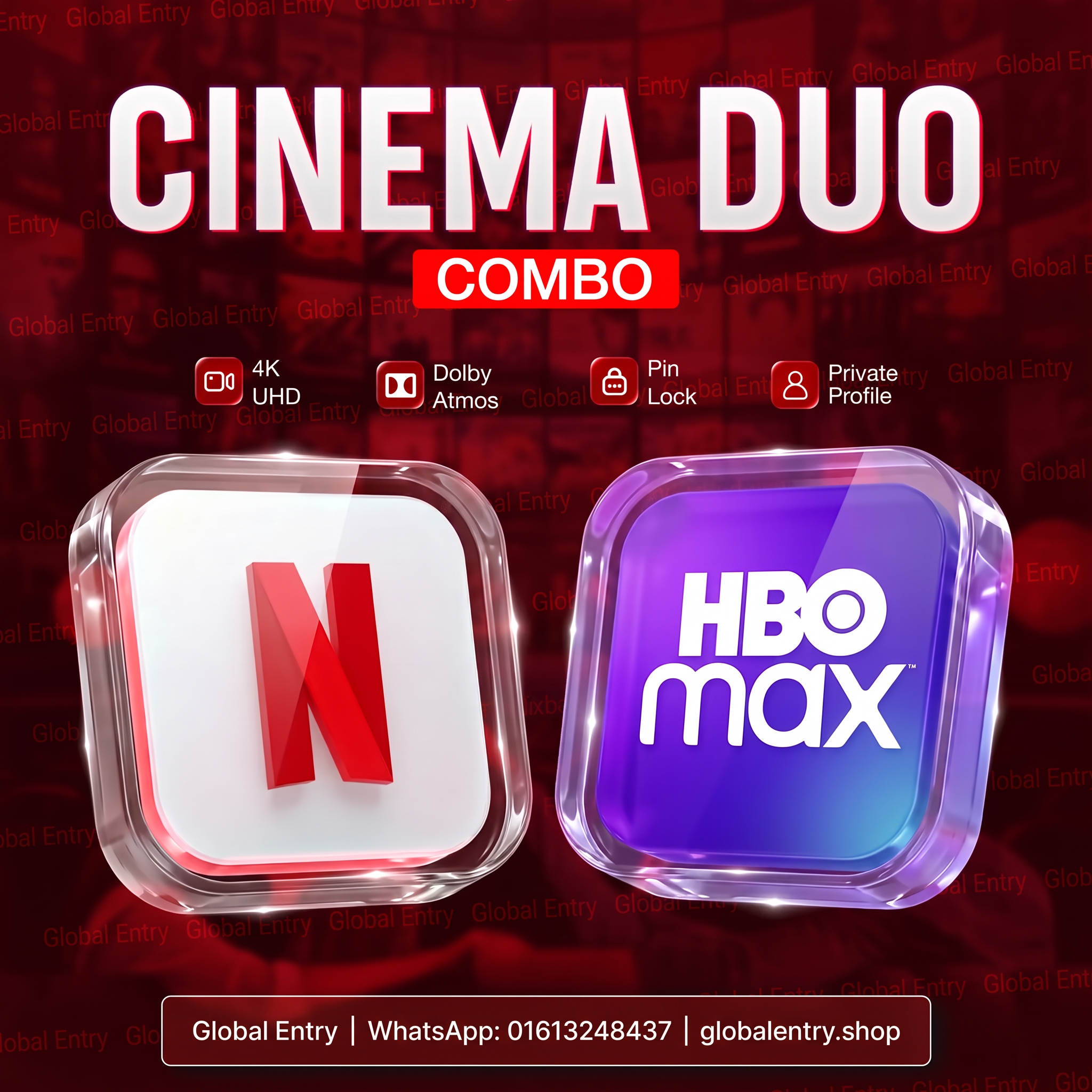 Netflix + HBO Max